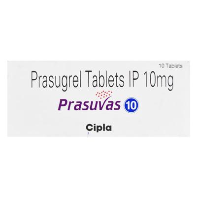 Prasuvas 10mg Tablet 10'S - Blood Clot-Ant