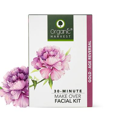 Organic Harvest Gold Age Reversal Facial Kit Ylang Ylang,Avocado & Beetroot 40 gm - Facial Kits