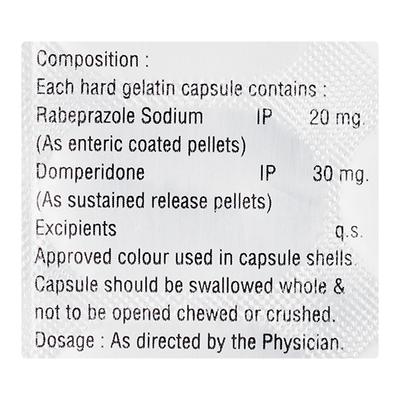 REBTIL DSR Capsule 10's - Ulcer/Reflux/Flatulence-Aaa