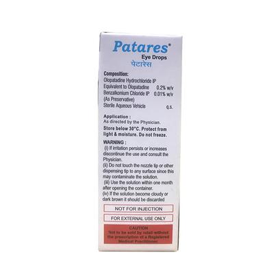 PATARES Eye Drops 5ml - Eye conditions-Oph