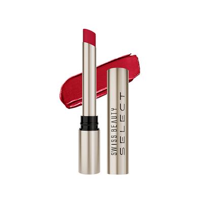 Swiss Beauty Select High On Shine Creamy Lipstick Enriched With Vitamin E Scarlet Red 1 gm - Lipsticks