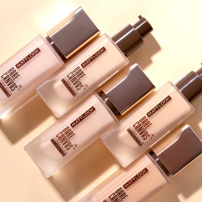 Matt Look Bare Canvas Hydra Glow Foundation Enriched With Jojoba & Olive Seed Oil, Ivory Glow-02 30 ml - Foundation