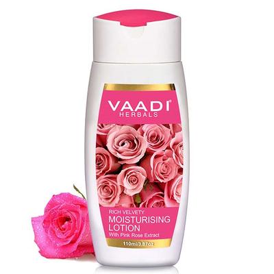 Moisturising Lotion With Pink Rose Extract 110 ml - Lotions & Creams