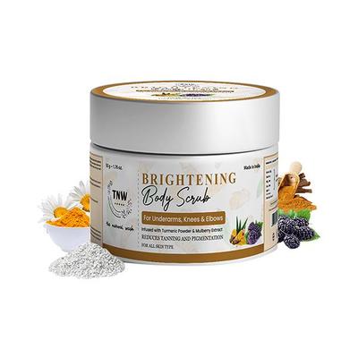 TNW The Natural Wash Brightening Body Scrub with Turmeric Extracts and Mulberry Extracts 50 gm - Scrubs & Exfoliants