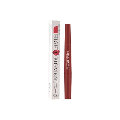 Miss Rose 2 In 1 Creamy Matte Lipstick 7102 - 001M 51 2.1 gm - Lipsticks