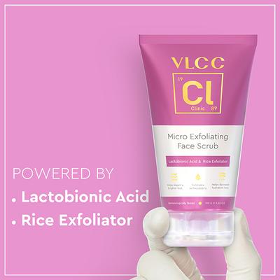 VLCC Clinic Micro Exfoliating Scrub 100 gm - Scrubs & Exfoliants