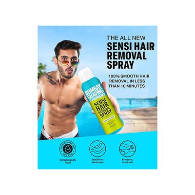 Bombay Shaving Company Sensi Hair Removal Spray 200 gm - Hair Removal Accessories