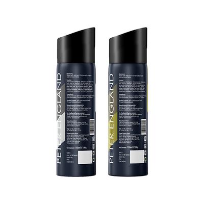 Peter England Deodorant Flourish & Legend 150ml each 2's - Men Deodorants/Roll-Ons