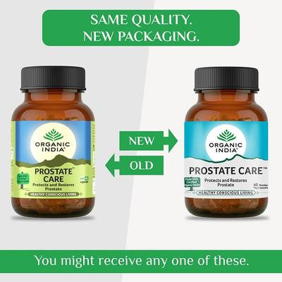 Organic India Prostate Care Capsule 60's - Sexual Care