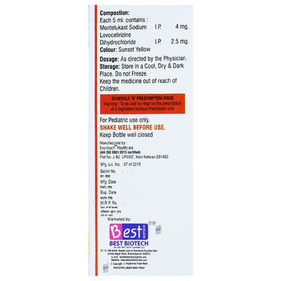 MONTEN L Syrup 60ml - Allergies-Ant