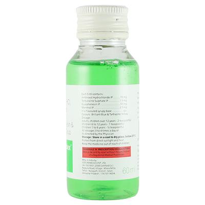 TRICODEX A Syrup 60ml - Cough And Cold-Cou