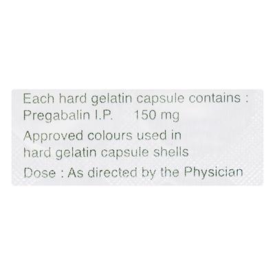 Pregalin 150mg Capsule 10'S - Neuropathic Pain-Dru