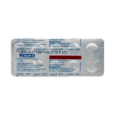 L GLIP 5 Tablet 10's - Diabetes-Ant