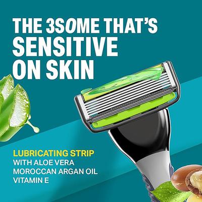 Bombay Shaving Company Sensiflo 6 Razor Cartridge 2's - Razors & Cartridges