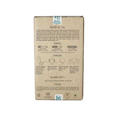 HM Herbal Me Soft Black Certified Natural Hair Colour 200gm - Powder