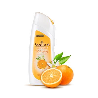 Santoor Refreshing Skin Body Wash 230 ml - Shower Gels & Body Wash