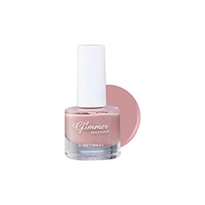 Glimmer Nail Enamel Beige Nude 8 ml - Nail Polish