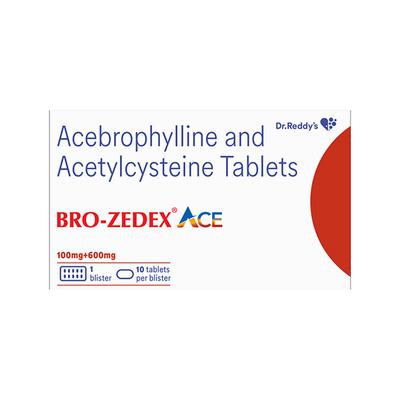 BRO ZEDEX ACE Tablet 10's - Asthma/COPD-Ast