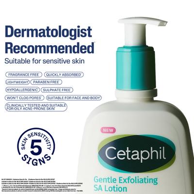 Cetaphil Gentle Exfoliating SA Lotion 236 ml - Face Moisturizers