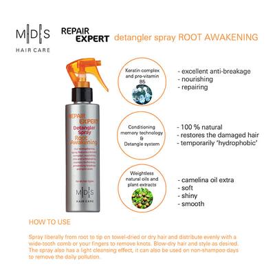 MADES Hair Care Repair Expert Detangler Spray Root Awakening 200 ml - Hair Treatment