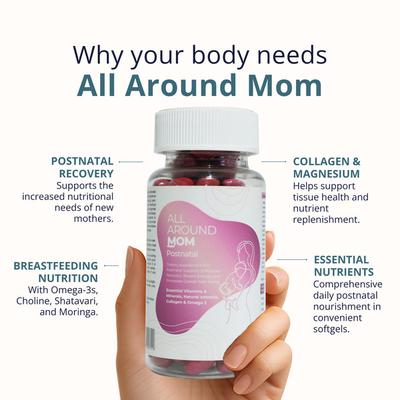 Briyo All Around Mom Postnatal Multivitamin Capsules 60's - Multi-Vitamins