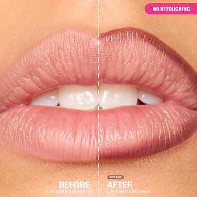 HUDA BEAUTY Lip Contour Stain Soft Nude 1 ml - Lip Stains & Tints