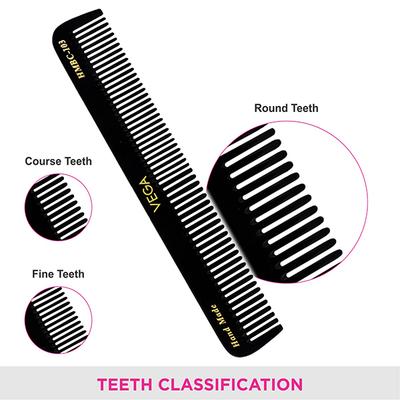 Vega Dressing Hair Comb, for Men and Women (VC2HMBC-103) 2's - Hair Combs