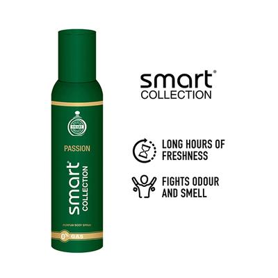 Smart Collection PASSION NO GAS Deodorant Spray 150 ml - Men Deodorants/Roll-Ons