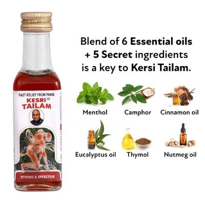 Kesri Tailam Pain Relief Oil (Pack of 2 x 100 ml) 1's - Pain Relief (Ayush)