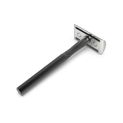 Bombay Shaving Company Black Precision Safety Razor (with 5 Platinum Coated Feather Blades) 200 gm - Razors & Cartridges