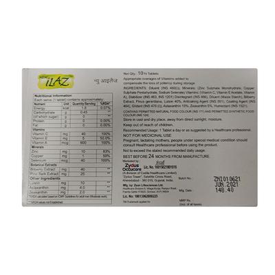 NEW ILAZ Tablet 10's - Supplements-Sup