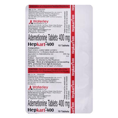 HEPKART 400 Tablet 10's - Supplements-Sup