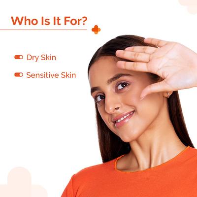 The Derma Co. 1% Hyaluronic Sunscreen Hydrating Gel SPF 50 PA ++++ for Sensitive Skin 50 gm - Face Sunscreen