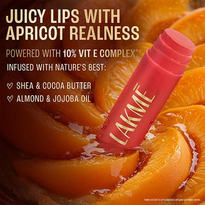 Lakme Lip Love Chapstick Lip Balm - Apricot 4.5 gm - Lipsticks