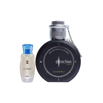 Ajmal Raindrops Concentrated Perfume Oil Floral Chypre And Maryaj Direction East EDP Citrus Spicy Perfume 110 ml - Perfumes (Edt/Edp)