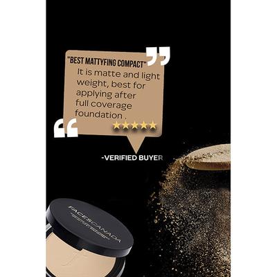 Faces Canada Weightless Matte Finish Compact Powder - Ivory 01 9gm - Compact Powder