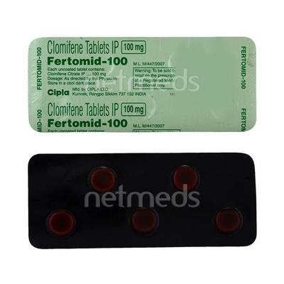 Fertomid 100mg Tablet 5'S - Hormonal Therapy-Tro