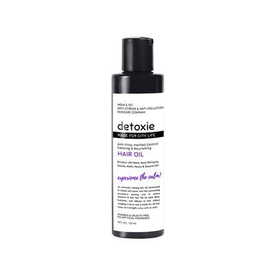 Detoxie Anti-Frizz, Hairfall Control, Nourishing Hair Oil 100 ml - Hair Oils