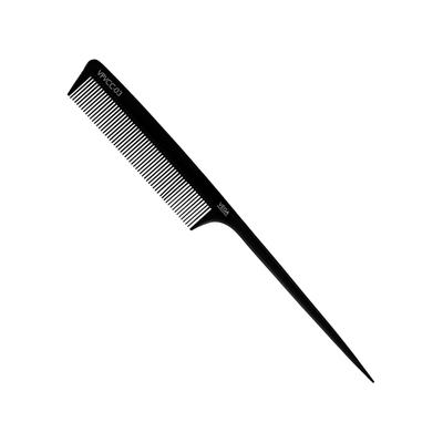 Vega Professional Tail Comb, Carbon Anti-Static Black Line Hair Comb For Men & Women, (Vpvcc-03) - Hair Combs