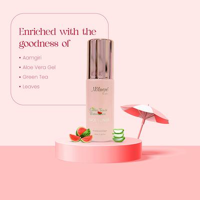 Milagro Beauty Watermelon and Green Tea Toner 100 ml - Toners