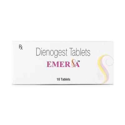 Emersa 2mg Tablet 10'S - Contraception-Ora
