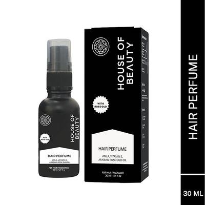 House of Beauty Hair Perfume with Oud For Hair Strengthening, Thickening & Growth 30ml - Hair Sprays & Mists