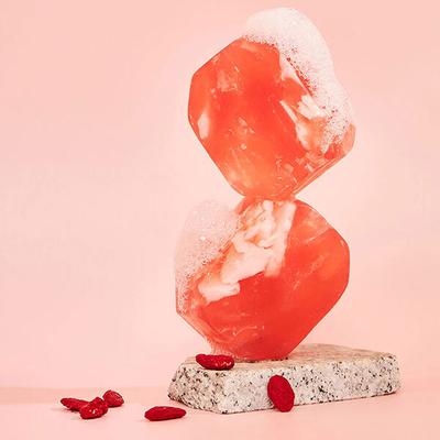 Cosmos by Bewakoof Gemstone Bath Bar with Clernelian Gojiberry-Anti Aging & Moisturising 125 gm - Soaps