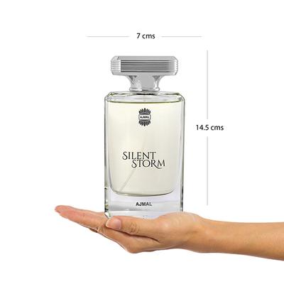 Ajmal Silent Storm EDP Perfume Long Lasting Scent Spray Gift for Men 100 ml - Men Perfumes (Edt/Edp)