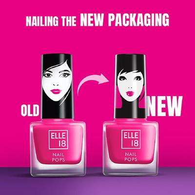 Elle 18 Nail Pops Nail Color, Shade 05 5 ml - Nail Polish