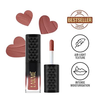 Lakme Xtraordin-airy Lip Mousse Mini - Blush Nude 1.8 g - Liquid Lipsticks