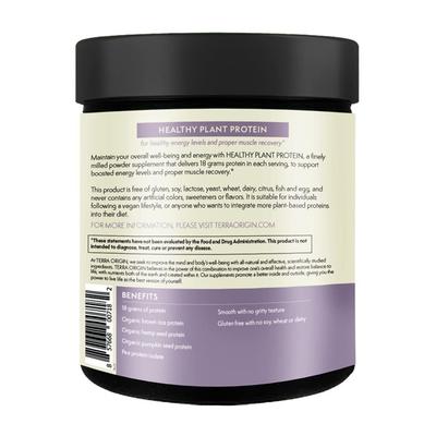Terra Origin Plant Protein Powder - Vanilla Chai Flavour 427.1 gm - Protein Drink