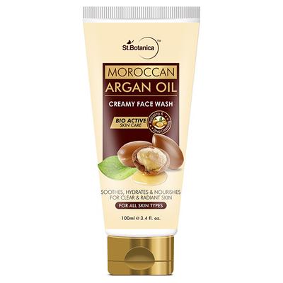 Stbotanica Moroccan Argan Oil Creamy Face Wash 100 ml - Scrubs & Exfoliants