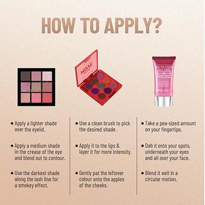 Swiss Beauty Say Hi Makeup Kit 51 gm - Makeup Kits & Sets