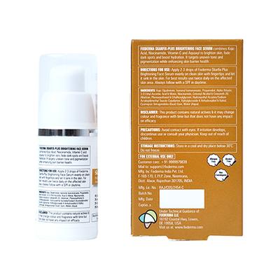 Fixderma Skarfix Plus 4% Kojic Acid Brightening Face Serum Fades Dark Spots & Hyperpigmentation 10 ml - Face Serum